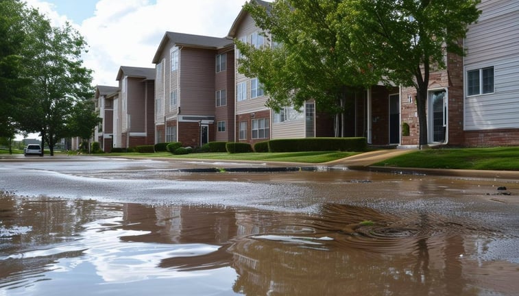 Multifamily property water leak-1